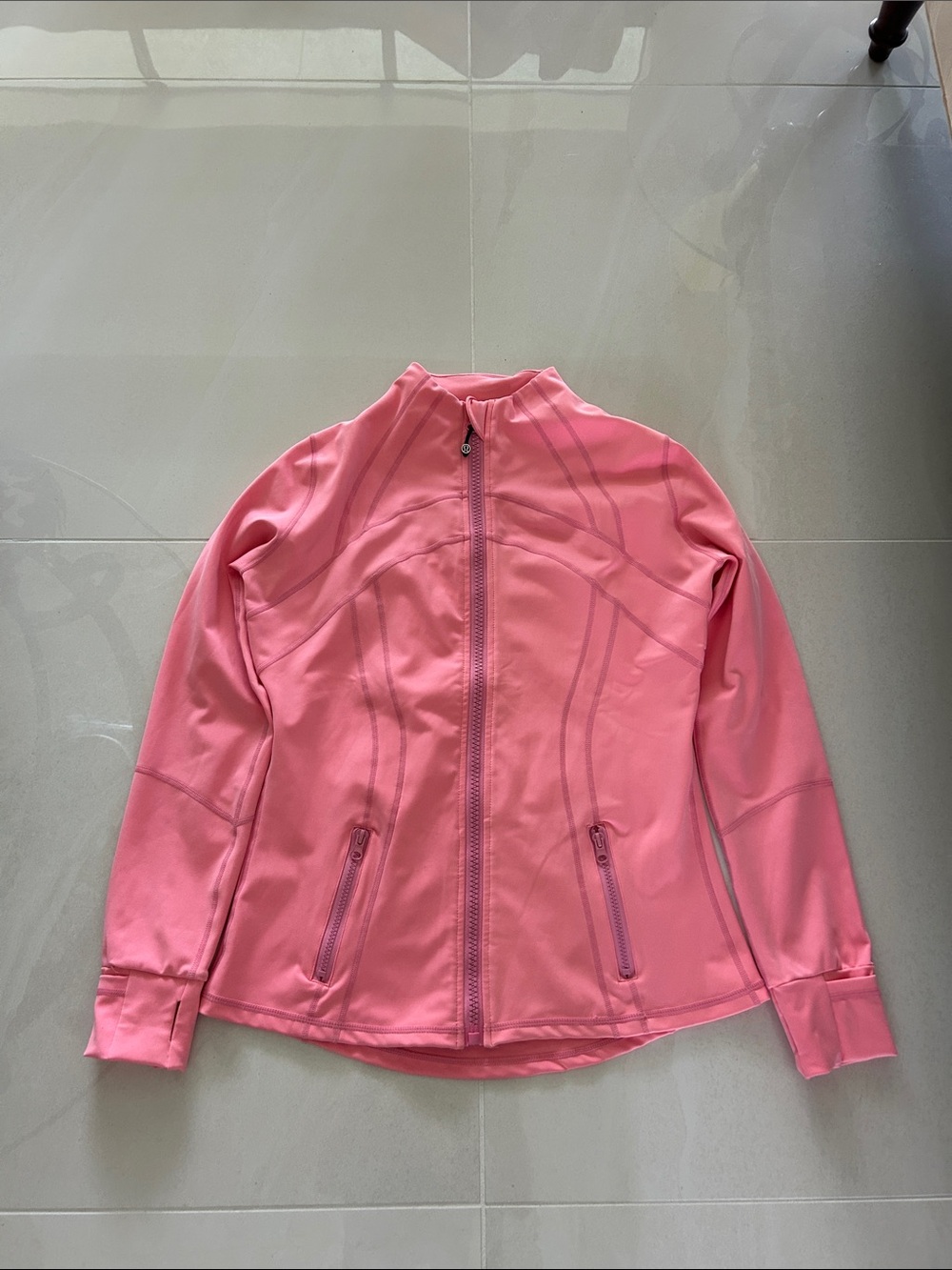 lululemon athletica Coral Pink Define Jacket